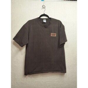 Vintage Cowboy Brand Working Cowboys T Shirt XLarge Western Gildan Brown